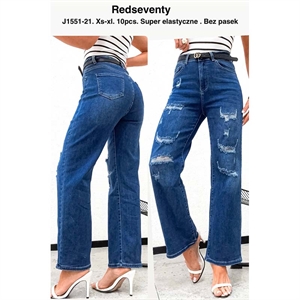 Jeansy damskie  XS-XL