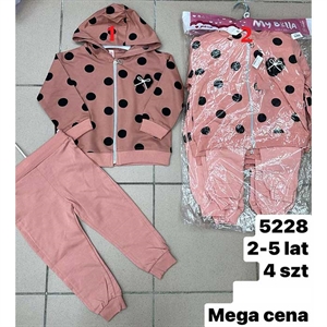 Komplet dziewczęcy 2-5 lat