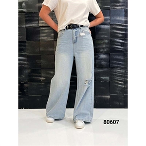 Jeansy szerokie nogawki produkt Turecki  S-XL