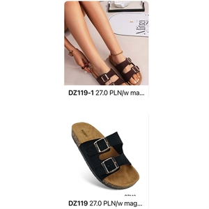 Klapki damskie 36-41