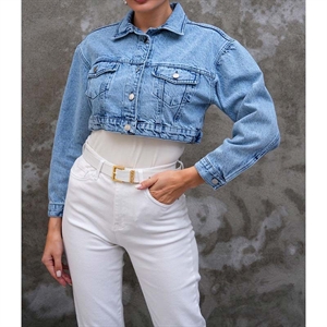 Kurtka jeansowa damska S-2XL