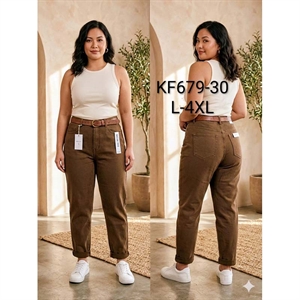Jeansy damskie L-4XL