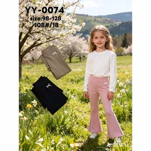 Legginsy dziewczęce 98-128