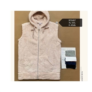 Bluza damska rozpinana na zamek z kapturem  XL-5XL