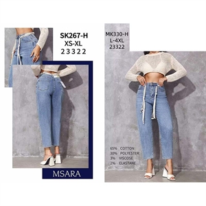 Jeansy damskie  XS-XL