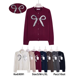 Sweter damski zapinany na guziki  S/M-L/XL