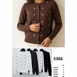 Sweter damski zapinany na guziki