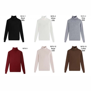 Sweter damski z golfem