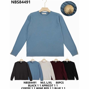 Sweter damski okrągły  M/L-L/XL