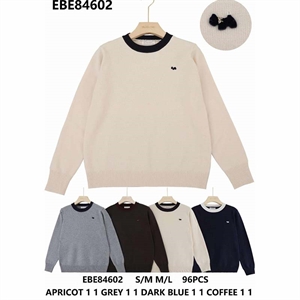 Sweter damski okrągły  S/M-M/L