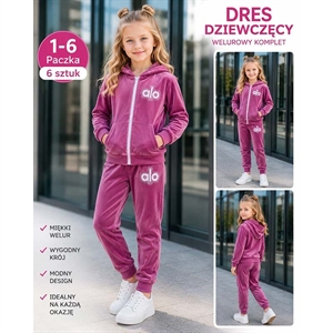 Komplet dziewczęcy  1-6 lat