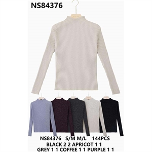 Sweter damski z golfem