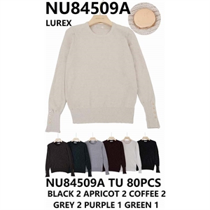 Sweter damski okrągły
