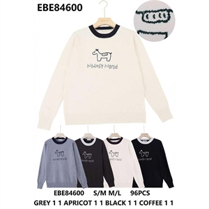 Sweter damski okrągły  S/M-M/L