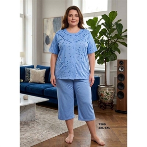 Piżama bawełna damska  2XL-6XL