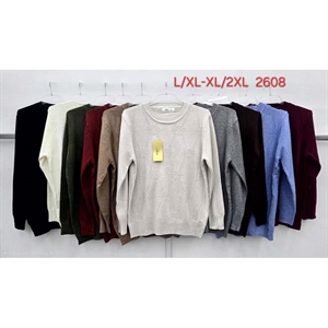 Sweter damski okrągły  L/XL-XL/2XL