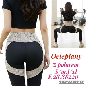 Legginsy ocieplane damskie  S/M-L/XL