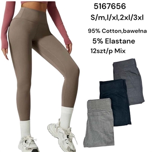 Legginsy długie damskie  S/M-2XL/3XL