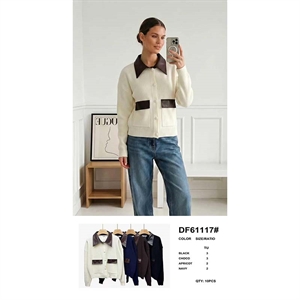 Sweter damski zapinany na guziki