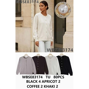 Sweter damski zapinany na guziki