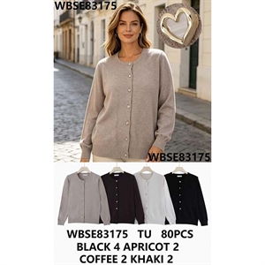 Sweter damski zapinany na guziki