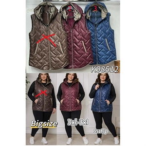 Kamizelka damska Big Size  3XL-7XL