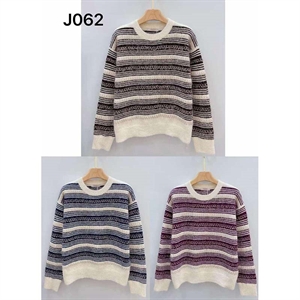 Sweter damski okrągły