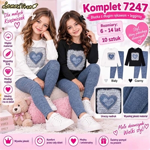 Komplet dziewczęcy  6-14 lat