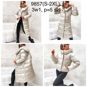 Kurtka damska 3w1  S-2XL