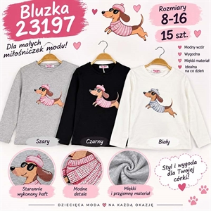 Bluzka dziewczęca  8-16 lat