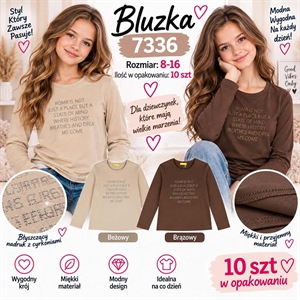 Bluzka dziewczęca  8-16 lat