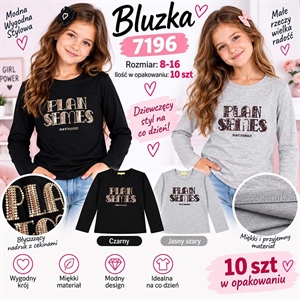 Bluzka dziewczęca  8-16 lat