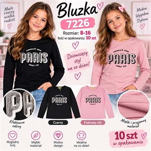 Bluzka dziewczęca  8-16 lat