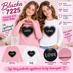 Bluzka dziewczęca  8-16 lat