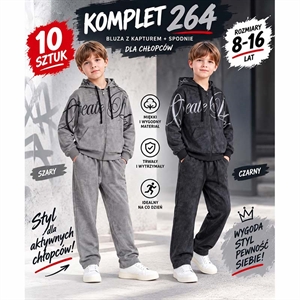 Komplet chłopięcy  8-16 lat