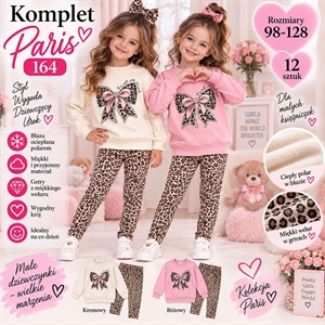 Komplet ocieplany niemowlęcy  98-128