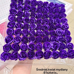 Kwiaty mydlane
