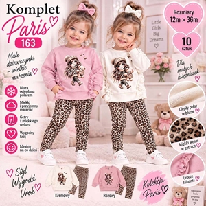 Komplet ocieplany niemowlęcy  12m-36m