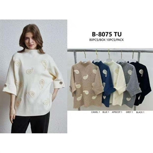 Sweter damski z golfem
