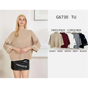 Sweter damski z golfem