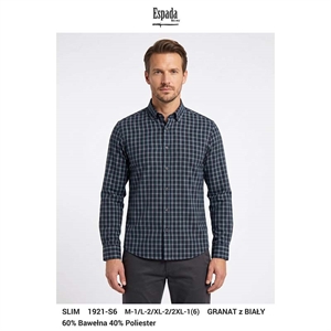 Koszula męska flanelowa cieńsza gramatura krój slim fit produkt Turecki  M-2XL