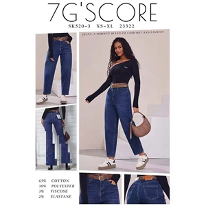 Jeansy damskie  XS-XL