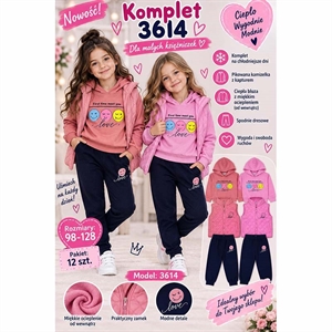 Komplet dziewczęcy  98-128