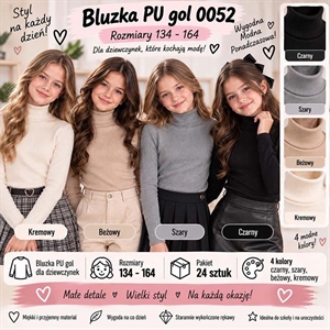 Bluzka dziewczęca  134-164