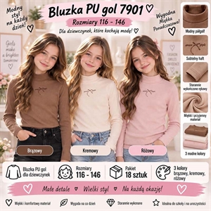 Bluzka dziewczęca  116-146