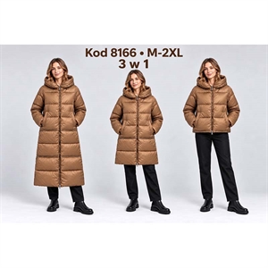 Kurtka damska (3 W 1)  M-2XL