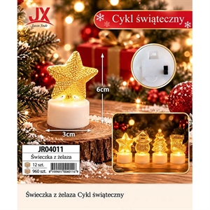 Świeczka z żelaza