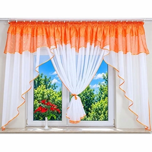 Firanka gotowa  400x150cm