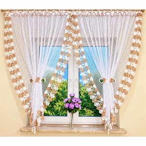 Firanka gotowa  400x160cm
