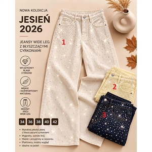 Jeansy damskie 34-42